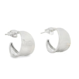 Arete de Plata Redondo