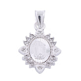 Medalla De La Virgen De Guadalupe Gota Con Corazones